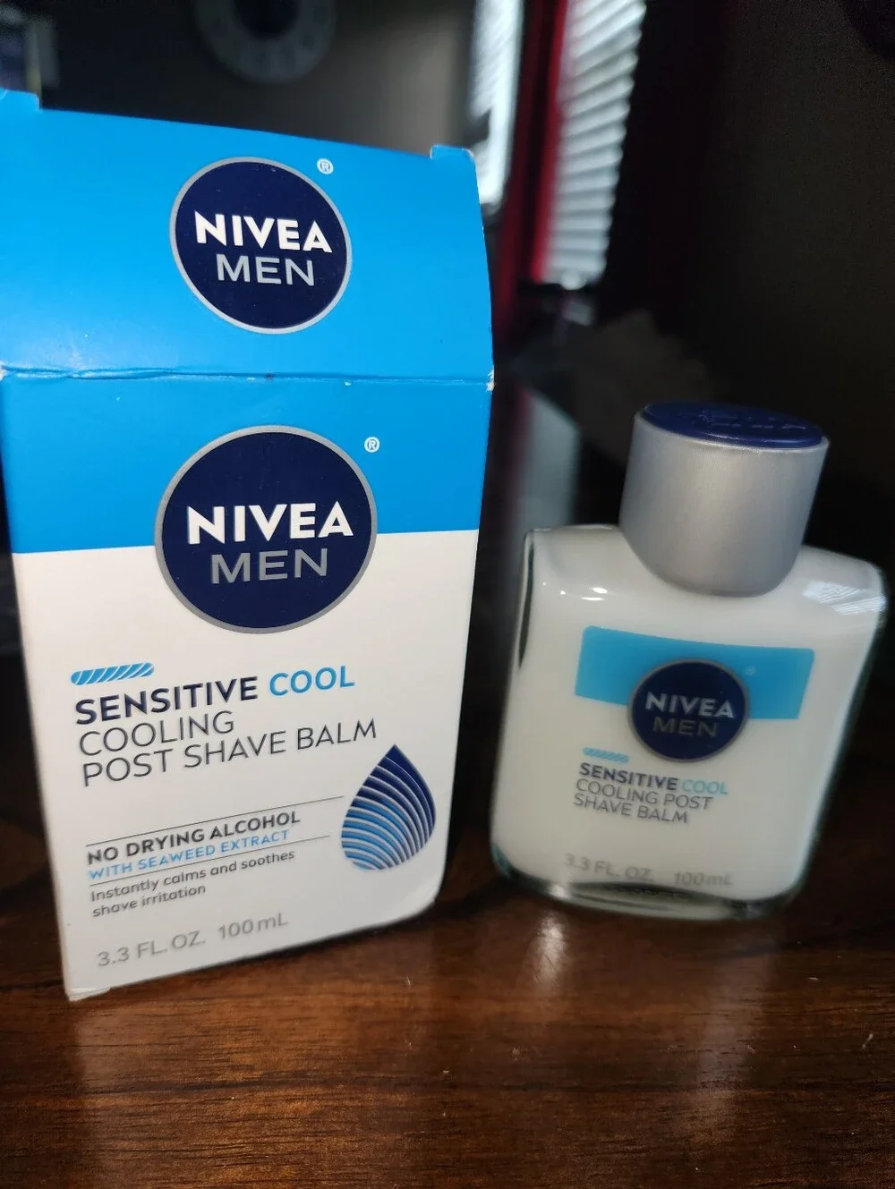 Nivea Men Sensitive Cool Cooling Post Shave Balm 3.3oz. Brand new